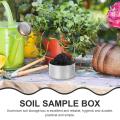 9 Pcs Soil Sampling Box Pan Pans Pie Boxes Tiny Containers with Lids Weighing Storage Empty Sample Jars Lip Gloss Travel. 