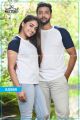 Navy Blue & White Raglan Short Sleeve Couple T Shirts - As989 , t shirt for men, t shirt for girls. 