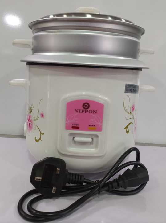 Nippon%20Rice%20Cooker%20with%20Steamer%201.0L%20-%20Image%203