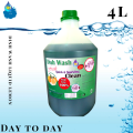 Natural Fresh 100% Dishwashing Liquid Dish Soap Dish Clean 4L. 