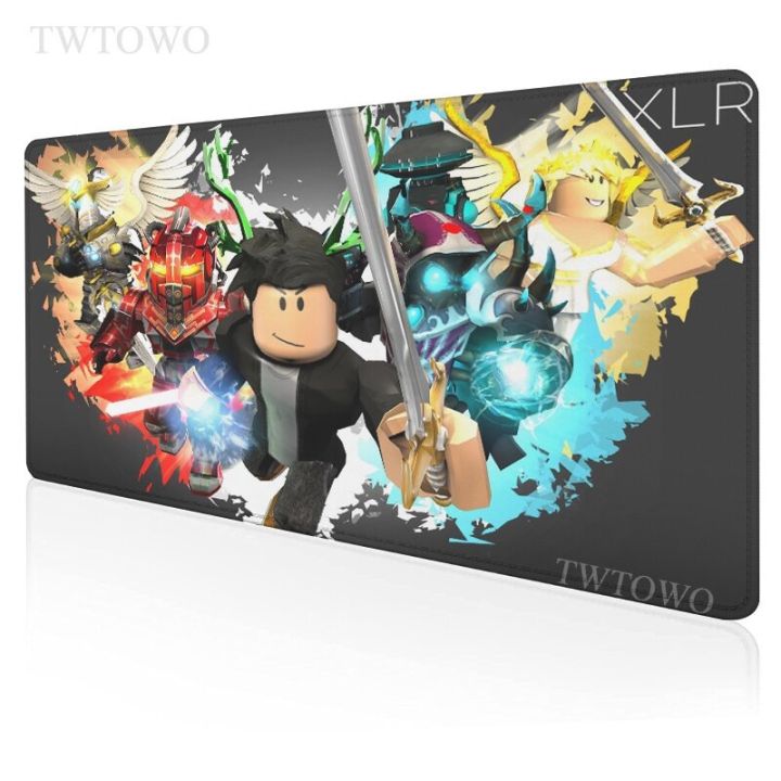Roblox Mouse Pad Gaming XL Custom Computer New HD Mousepad XXL Mouse Mat Natural Rubber Soft Office Anti Slip PC Mouse Mat