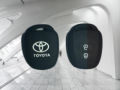 Toyota Vitz Silicon Key Cover - Black. 