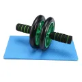 Ab Roller Wheel Dual Wheel Abdominal Roller Exercise Workout Equipment For Home. 