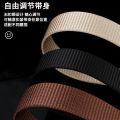 2024 New Canvas Nylon Belt All-Match Non-Hole Automatic Buckle Canvas Belt Lightweight Ultra-Thin Durable Men's. 