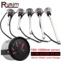 【gauge 0-190 ohm】 52mm Water Level Sensors 0-190ohm 240-33ohm Fuel Level Sensor 150 250 300 350 mm Fuel Sender Gauge for Car Boat. 