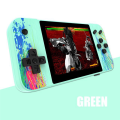 G3 Portable Retro Arcade Gamepad 800 Classic Games 3.5in Screen Handheld Game Console 1200MAh Game Controller Green. 