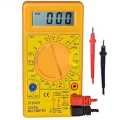Digital Multimeter DT830B Mini Pocket Ammeter Voltmeter Current Voltage Ohm Meter Battery Capacity Test Electrical Tester Meter LCD. 