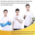 2Pcs Arm Sleeves Warmers Sports Sleeve Sun UV Protection Hand Cover Cooling Warmer Running Fishing Cycling. 