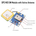 GPS Module NEO 6M Global Positioning System Module Ublox 6MV2 EEPROM MWC APM2.5 with Active Antenna. 