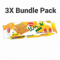 Munchee Lemon Puff 200g (3 bundle pack). 