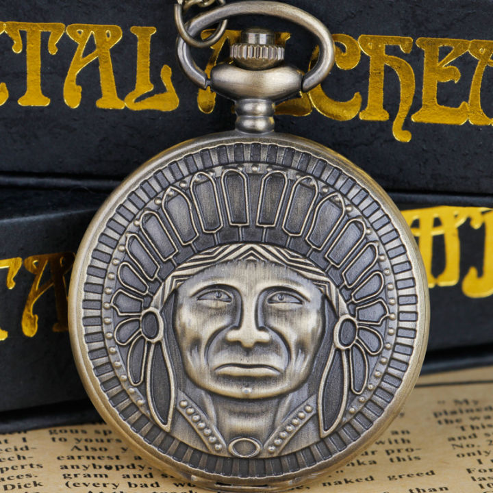 【Discount offer】Old man Design Necklace poket watch for family women ...