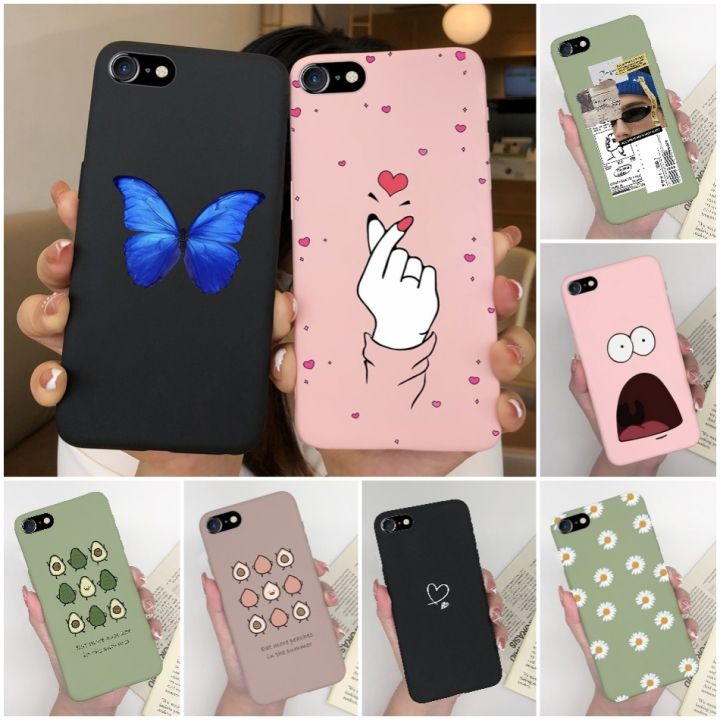For Apple iphone SE 2020 2022 Case Silicone Cute TPU Soft Phone Case for iPhone SE 2020 SE2 SE3 Back Bumper Cover Cases Fundas