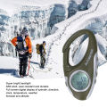 Digital Altimeter Barometer, Hook Type Digital Altimeter ABS Housing Simple Operation for Climbing. 