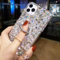 Fashion Rhinestone Glitter Case For OPPO A5 A9 A15 A16 A52 A53 A72 A73 A93 A94 F11Pro F17 F17Pro F19Pro Reno7 Stand Back Cover. 