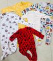 3 Pieces Baby Sleeping Bodysuit Set Baby Full Suite Baby Winter Dress  Baby Sleep Suite. 