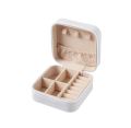 Mini Jewelry Organizer Portable Storage Box With Zipper For Ring Earrings Bracelet Necklace Storage Traveling Accessories. 