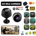 A9 Mini WiFi Camera 1080P HD Security Remote Control surveillance Mobile Detection Video Surveillance IP Camera. 