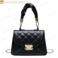 Golden Forest Women's Fashion One Shoulder Bag Chain small Square Bag Women's Crossbody Bag Cute Tote 1#. 