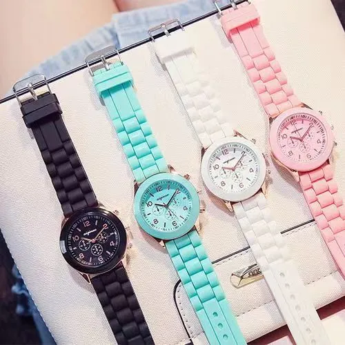 geneva%20Geneva%20Silicone%20Watch%20%20%20Women's%20%20%20Fashionable%20and%20Beautiful%20Colorful%20Jelly%20Casual%20Watch%20-%20Image%204