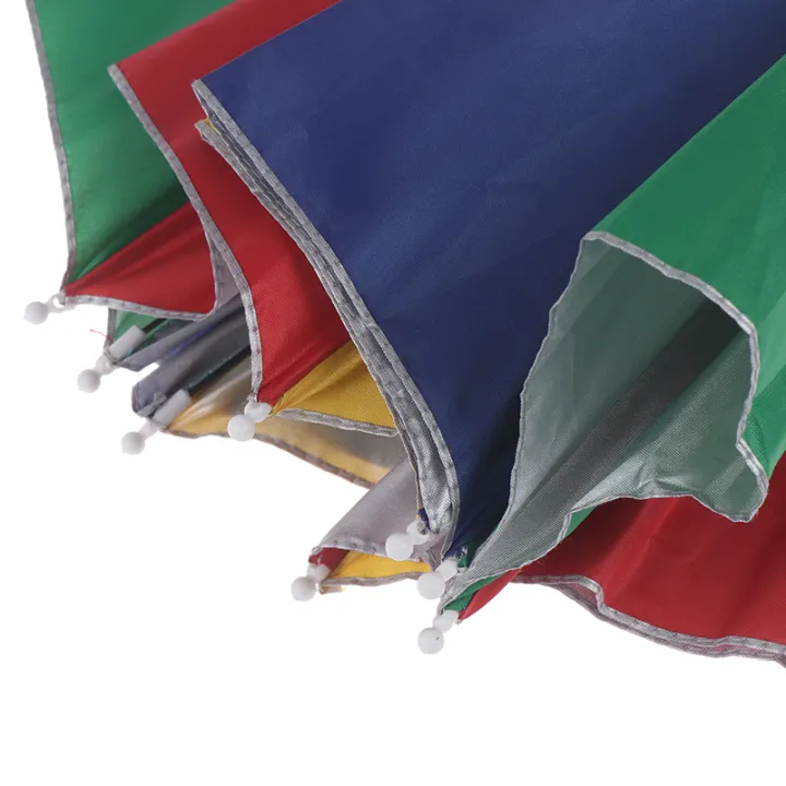 1pc%20Foldable%20Umbrella%20Hat%20Fishing%20Hiking%20Camping%20Beach%20Headwear%20Sun%20Cap%20Head%20Hat%20-%20Image%205