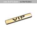 Car VIP 3D Metal Sticker. 
