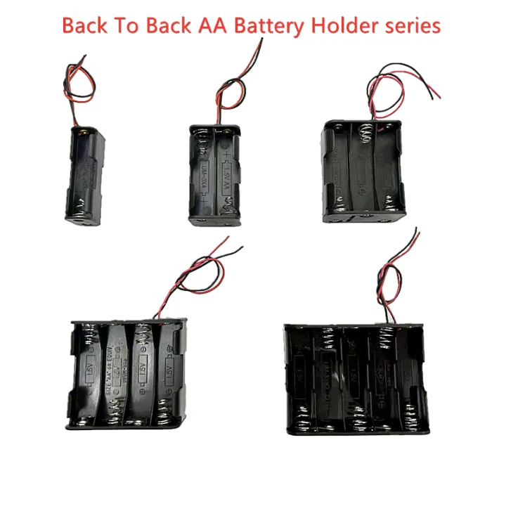 Aa Holder Series 3v 6v 9v 12v 15v For 2 4 6 8 10aa Back To Back Holder ...