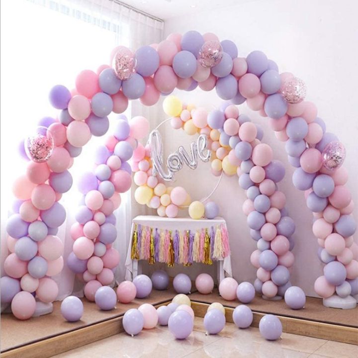Purple Colored Party Pastel Latex Balloons 25 Pcs for Birthday Wedding Engagement Anniversary Christmas Festival any Friends & Family Party Decorations-pastel balloon