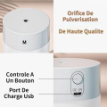 260ml Aroma Diffuser USB Smart Ultrasonic Air Humidifier Desktop Mute Essential Oil Diffuser Atomizer with LED Lamp for Home Car. 