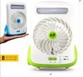 Aiko Super Mini Rechargeable Portable Fan with 0.5W Torch and 10 Pcs LED Light AC/DC Operated- AS-703-L. 