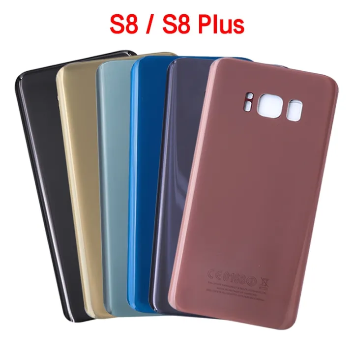 New%20For%20Samsung%20Galaxy%20S8%20G950%20G950F%20Battery%20Back%20Cover%20Rear%20Door%20S8%20Plus%20G955%20G955F%20Glass%20Panel%20Housing%20Case%20Replac%20-%20Image%203