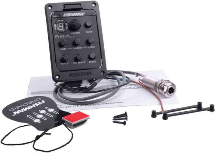 Fishman%204-Band%20EQ%20Equalizer%20Guitar%20Preamp%20Piezo%20Acoustic%20Guitar%20Pickup%20Guitar%20Tuner%20With%20Mic%20Beat%20Board%20CE%20Certification%20guitar%20eq%20fishman%20guitar%20unit%20fishman%20EQ%20-%20Image%203