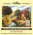 Alice A106 Classical Guitar Strings set .0285-.044 Hard Tension Nylon Core for Beginner. 