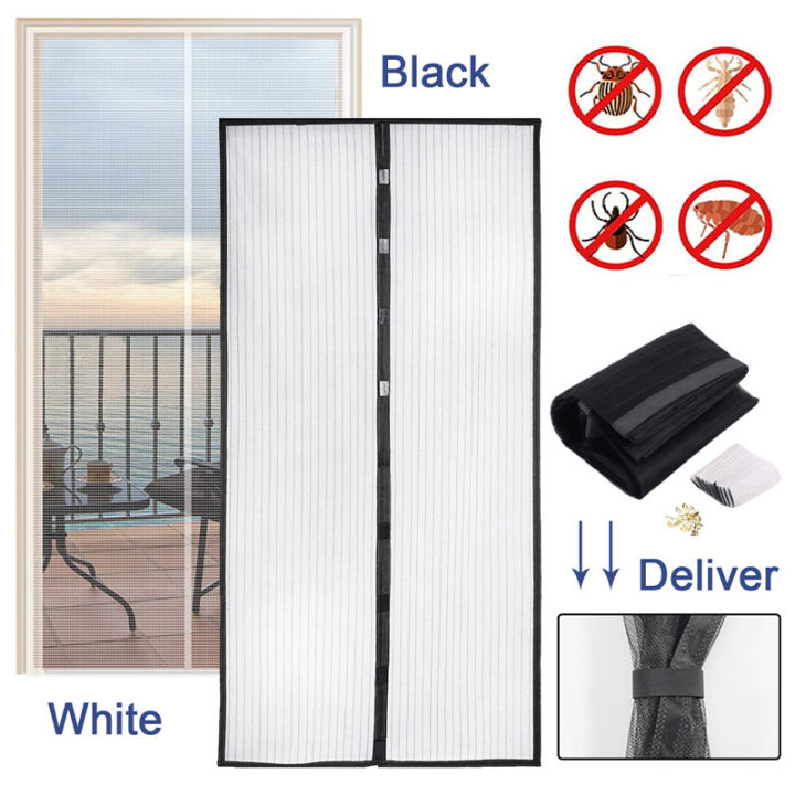 New Magic Mesh Magnetic Anti Mosquito net Door Window Curtain