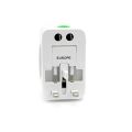 2USB/None USB Charging Port All in One Universal Worldwide Convenient Travel Wall Charger Power UK AU US EU Plug Adapter Adapter. 
