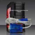 【VogueVenture】USB2.0 to RS232 Female adapter Cable USB to DB9 hole female cable adapter for cashier label printer led display scanner pos hot. 