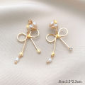 Fashion Tassel Ear Clip Non-Pierced Female Korean Temperament Earrings Super Fairy Drop Earrings Jewelry. 