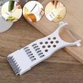 Vegetables Cutter Garlic Grater Potato Peeler Cucumber Carrot Slicer Graters Fruit Vegetable Tools Kitchen Gadgets 5 in 1 Vegetable Slicer. 