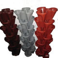 10 Pots - Plastic Tower pots (30cm x 15.5cm). 