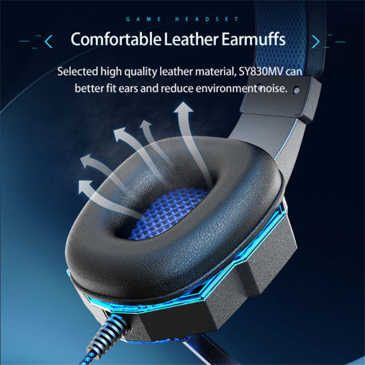 SY830%20Wired%20Headsets%20PS4/PS5%20Professional%20LED%20Light-emitting%20Gaming%20Player%20Headphones%20Noise%20Reduction%20Gaming%20Esports%20Earphones%20-%20Image%205