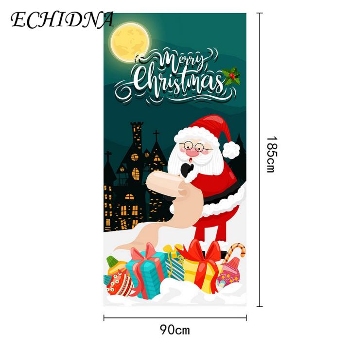 Reusable%20Christmas%20Curtain%20Festive%20Christmas%20Curtain%20Reusable%20Easy%20to%20Hang%20Door%20Cover%20for%20Home%20Decoration%20Photography%20Christmas%20Door%20-%20Image%202