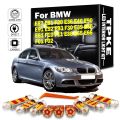 【Ice Blue F30 F31 - 18PCS】 TPKE Car LED Interior Light For BMW E87 E81 F20 E46 E90 E91 E92 E93 F30 E39 E61 F11 E38 E65 E66 F02. 