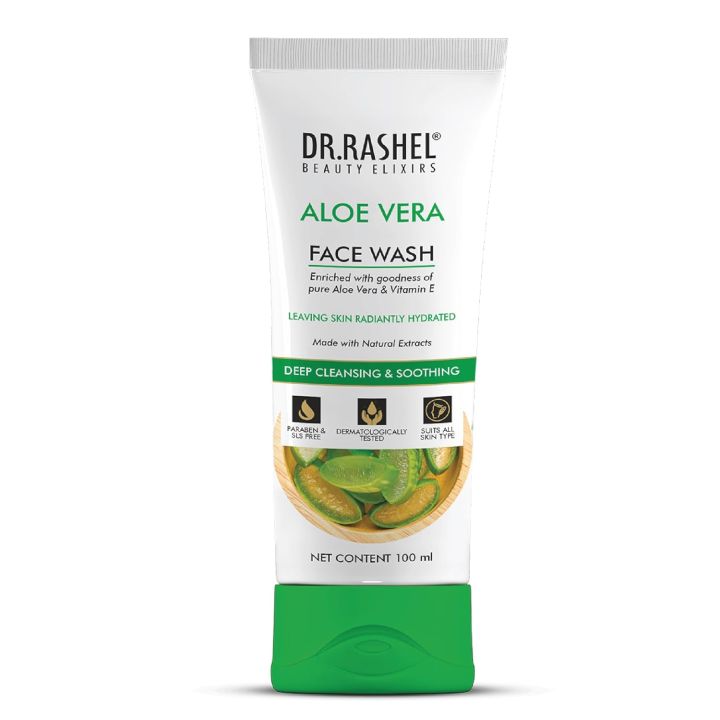 Dr.Rashel Aloe Vera & Vitamin E Face Wash 100ml