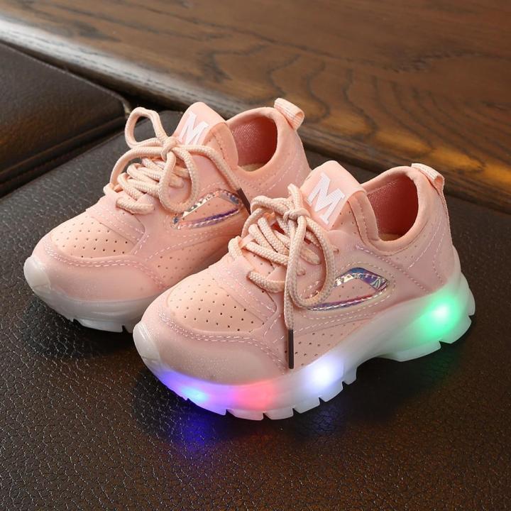 %E3%80%90ETOP%E3%80%91%20ChildrenBaby%20Girls%20Boys%20Breathable%20Mesh%20Led%20Luminous%20Sport%20Run%20Sneakers%20Shoes%20-%20Image%203