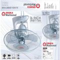 Orbit Ceiling Fan 16 Inch with steel blade. 