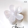 Large Flower Claw Clips 2.8 Inch Matte Big Hair Claw Clips for Women Non Slip Nicle. 