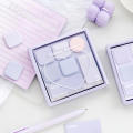 Mini Sticky Notes Set Faint Secret 210 Sheets 7 Color Memo Pad Adhesive Label Diary Planner Stickers Office School. 