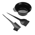 Hair Dye Color Brush and Bowl Set 4PCS Hair Color Brush Mixing Bowl Kit Hair Salon Dyeing Perming Tools for Hair Tint Dying. 