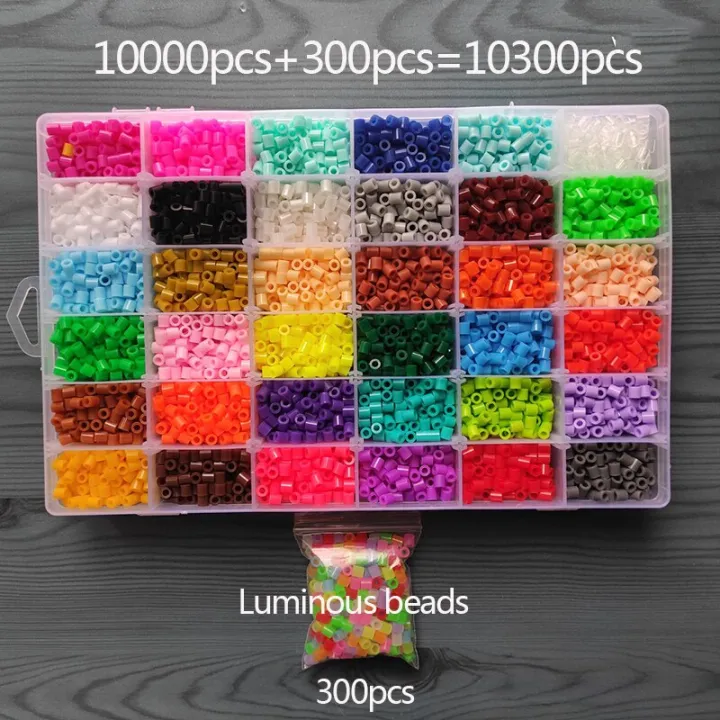 24/48/36%20colors%20box%20set%20hama%20beads%205mm%20perler%20Kids%203D%20puzzles%20toys%20fuse%20beads%20pegboard%20sheets%20paper%20-%20Image%202