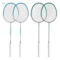 Badminton Racket Badminton Set with 6 Shuttlecocks Replacement Badminton Equipment Badminton Racquet for Beach Indoor Outdoor Exercise Games. 