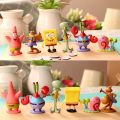SpongeBob Figure Send Big Star Small Ornaments Octopus Brother Doll Doll Model Tabletop Cake Decorations. 